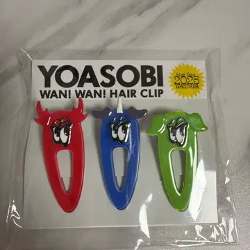 YOASOBI WANDARA WAN! WAN! Hair clip Sets