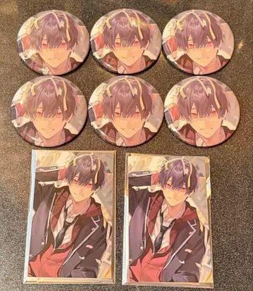 니지산지 쿠츠하 팝업 캔뱃지 학생 세트