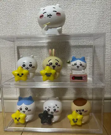 치이카와(먼작귀) 굿즈 묶음 판매 플라스틱 쇼케이스 포함