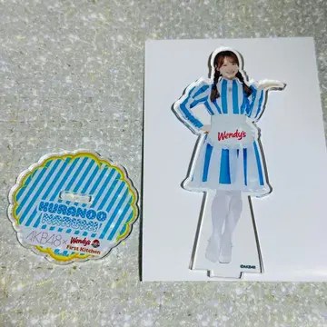 AKB48 웬디즈 쿠라노오 나루미 아크릴 스탠드