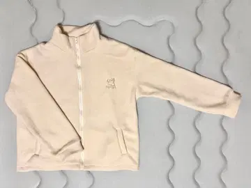 HY 플리스 자켓 집업 애프리콧