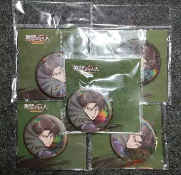 진격의 거인 리바이 캔뱃지 중국 한정판 5