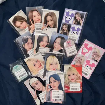 MISAMO 카드 등 세트