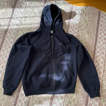 thisisneverthat 지퍼 후드티 네이비