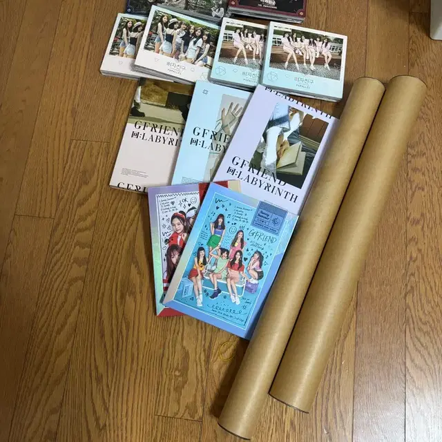 여자친구 앨범 ,포스터 일괄 배송비 무료