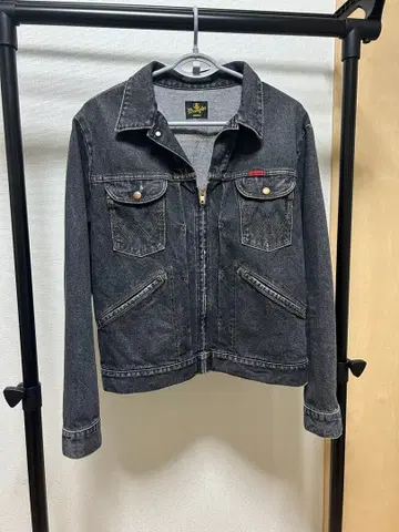 kozaburo x wrangler 블랙 데님 자켓 24mjz