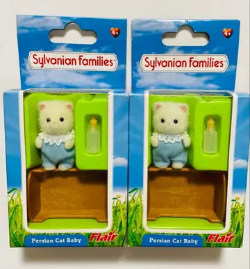 [새상품] 해외판 페르시안 고양이 아기 파란 눈 2상자 세트