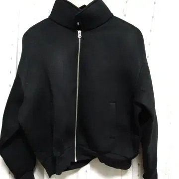 새상품 ZARA 자라 풀 집업 후드티 L 블랙 두꺼운 원단 루즈핏