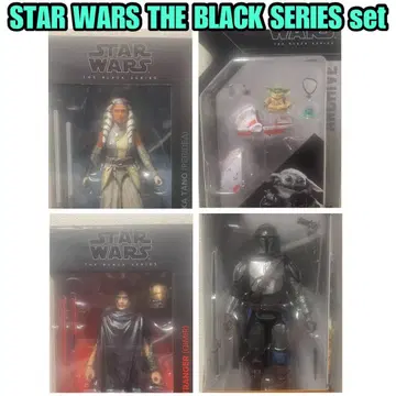 STAR WARS 블랙 시리즈 피규어 세트