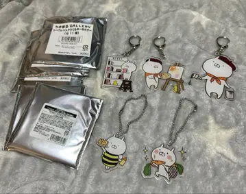 우사마루 갤러리 우사마루 카페 아크릴 키링 5개 묶음 판매