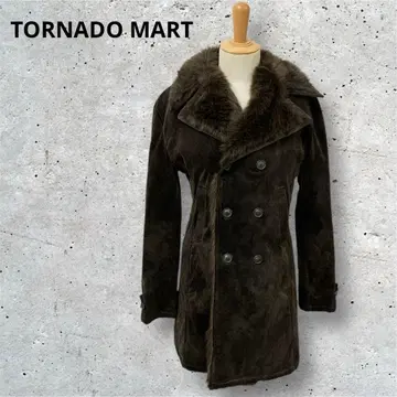 TORNADO MART 토네이도 마트 코트 스웨이드 퍼 L