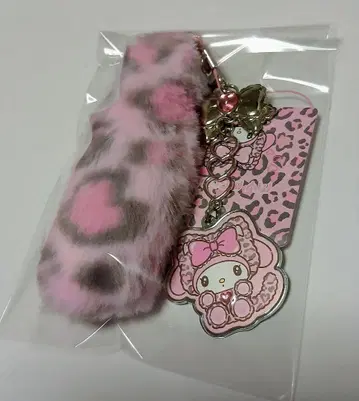 산리오 캐릭터즈 갸루 고양이 마이멜로디 스트랩 핑크