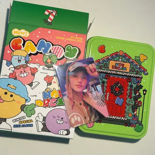 엔시티 캔디 앨범 마크 포카포함