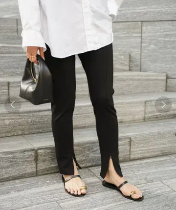 택 포함 EVERYDAY LIKE. Zip 레깅스 팬츠 블랙 38