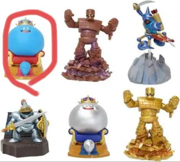 드래곤 퀘스트 입체 몬스터 도감 피규어 킹 슬라임