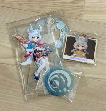 원신 시그윈 아크릴 스탠드 아크릴 키링 2개 세트