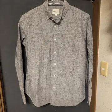 TK MIXPICE 퍼즐 무늬 그레이 셔츠 M