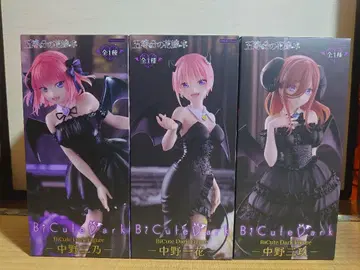 BiCute Dark 피규어 세트 나카노 미쿠 니노 네잎