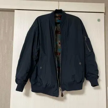 티티카카 네이비 MA-1 자켓 리버서블