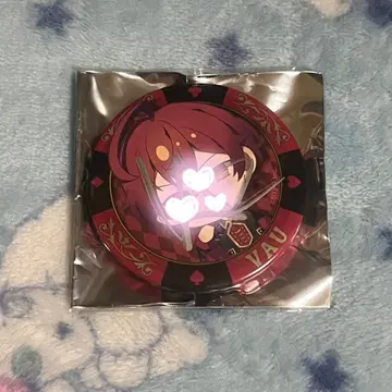 바우군 친필 사인 캔뱃지