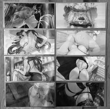 브라운 더스트 2 NEO 3D 복권 E상 8종