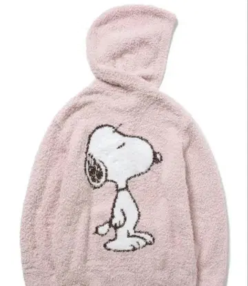 PEANUTS x GELATO PIQUE 스누피 후드티 핑크