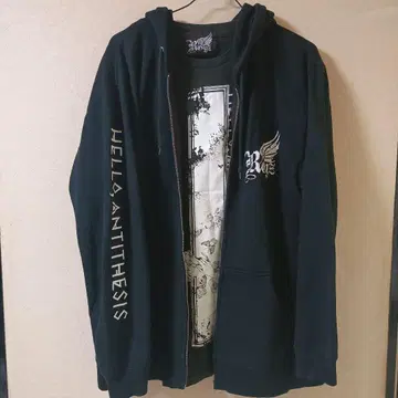 [ Royz ] ANTITHESIS 후드티 & T셔츠 2종 세트