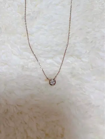 K10MPG 브릴리언트 다이아몬드 목걸이