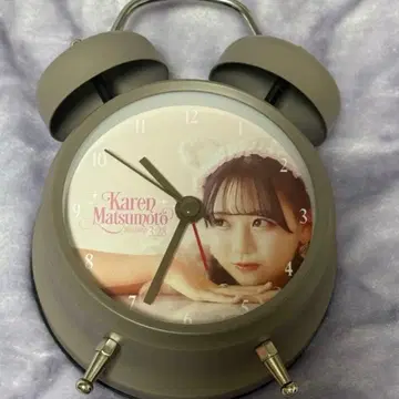 마츠모토 카렌 음성 포함 알람 시계 FRUITS ZIPPER