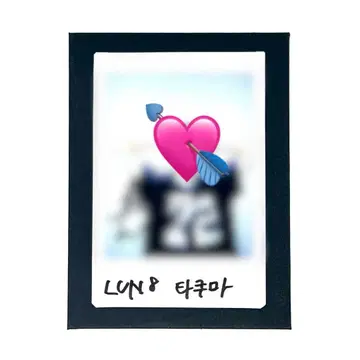 LUN8 타쿠마 사인 서포라 폴라로이드