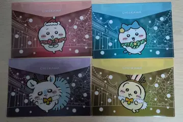 치이카와 x 세븐일레븐 오리지널 플랫 케이스 4종 세트