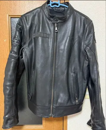 Dainese 가죽 자켓 블랙