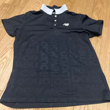 뉴발란스 골프 피케 셔츠 사이즈 2 블랙