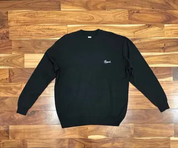 sequel 니트 L 블랙 SQ-24SS-KN-01 fragment