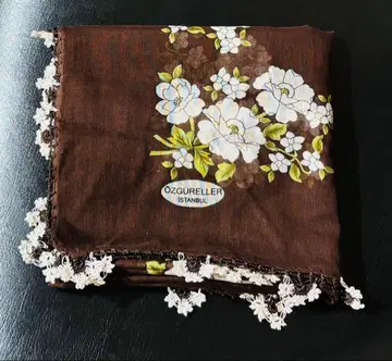 터키 오야 자수 스카프