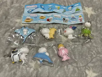 우사마루 츄라우미 수족관 교토 수족관 볼체인 마스코트 7개 묶음 판매