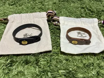 IL BISONTE 가죽 팔찌 2세트