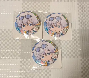 주술회전 마루쿠지 고죠 캔뱃지