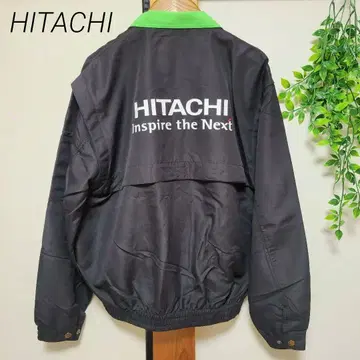 히타치 HITACHI 윈드 브레이커 나일론 자켓 미사용 택 포함