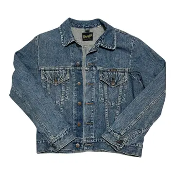 랭글러 데님 자켓 짧은 기장