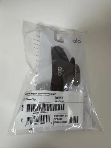 alo 90's 클로 클립 - 브라운 토터스 정품