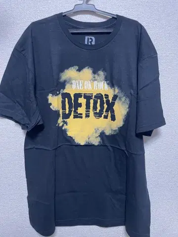 ONE OK ROCK DETOX 티셔츠 블랙