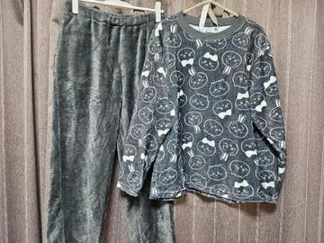 아베일 시마무라 콜라보 치이카와 (먼작귀) 토끼 하치와레 룸웨어 파자마