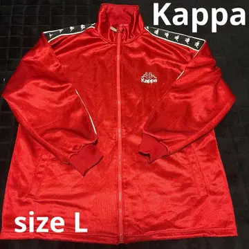 Kappa 레드 집업 자켓