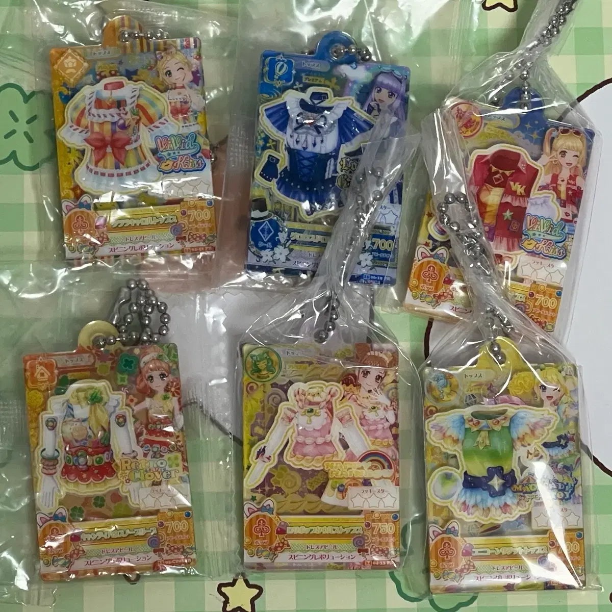 Aikatsu Gashapon i.m Star Gacha Miru Mikuru Mire Lira Otome Keyring