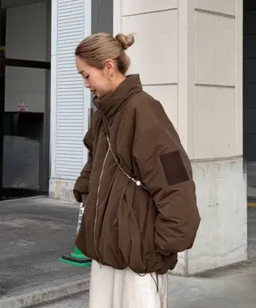 [팔크로 한정판] PON기획 충전솜 스탠드 카라 자켓