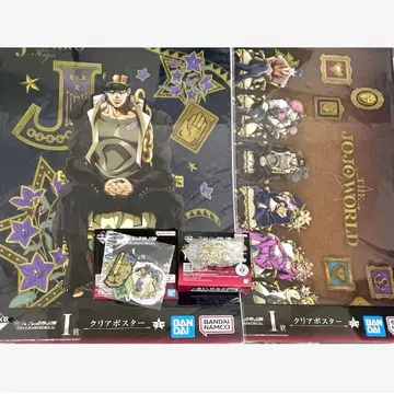 죠죠의 기묘한 모험 제일복권 쿠죠 죠타로 스티커 핀즈 죠죠 월드