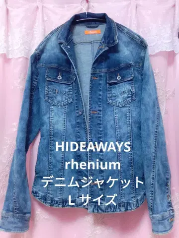 rhenium 데님 블루 G 자켓 남성용 자켓