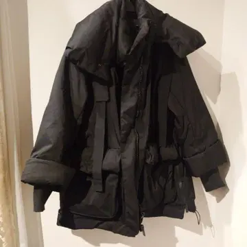 +J 하이브리드 다운 숏코트 M