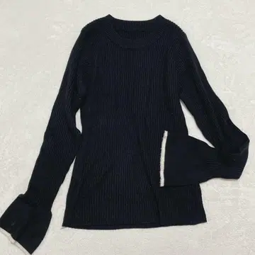 ti. 리브 니트탑 캔디 슬리브 Y2K 발레코어 여리여리 M